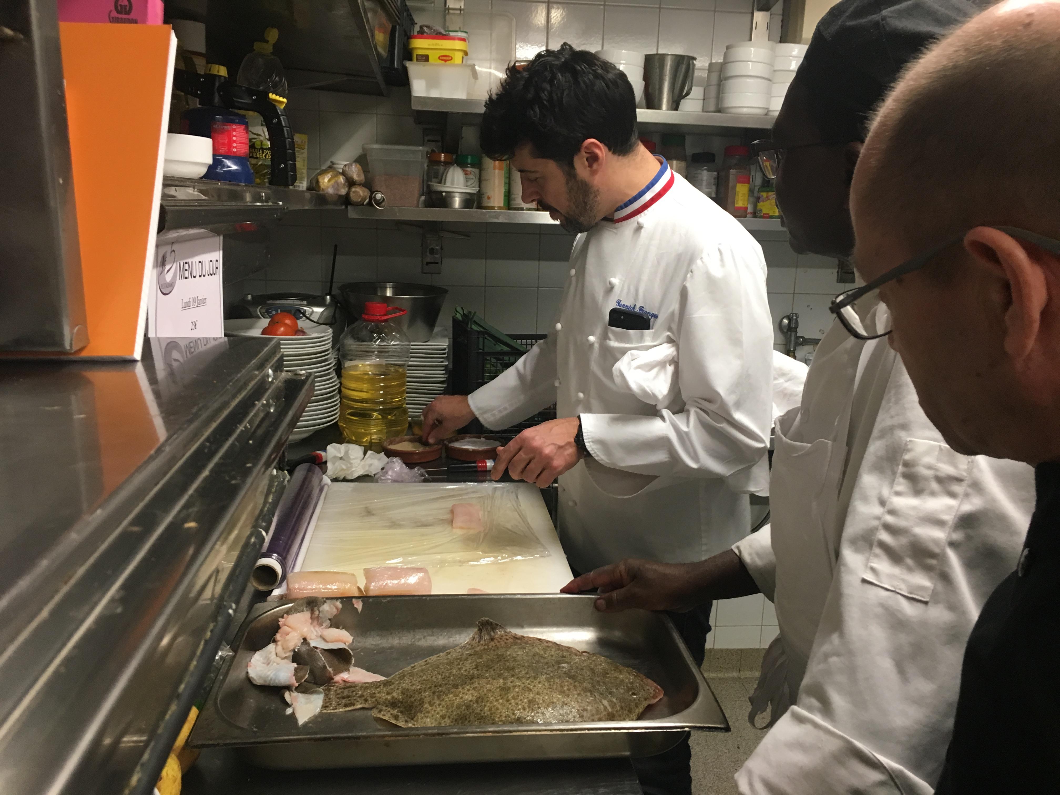 Gastronomy in the kitchens of the Quality Hôtel Menton Méditerrannée***