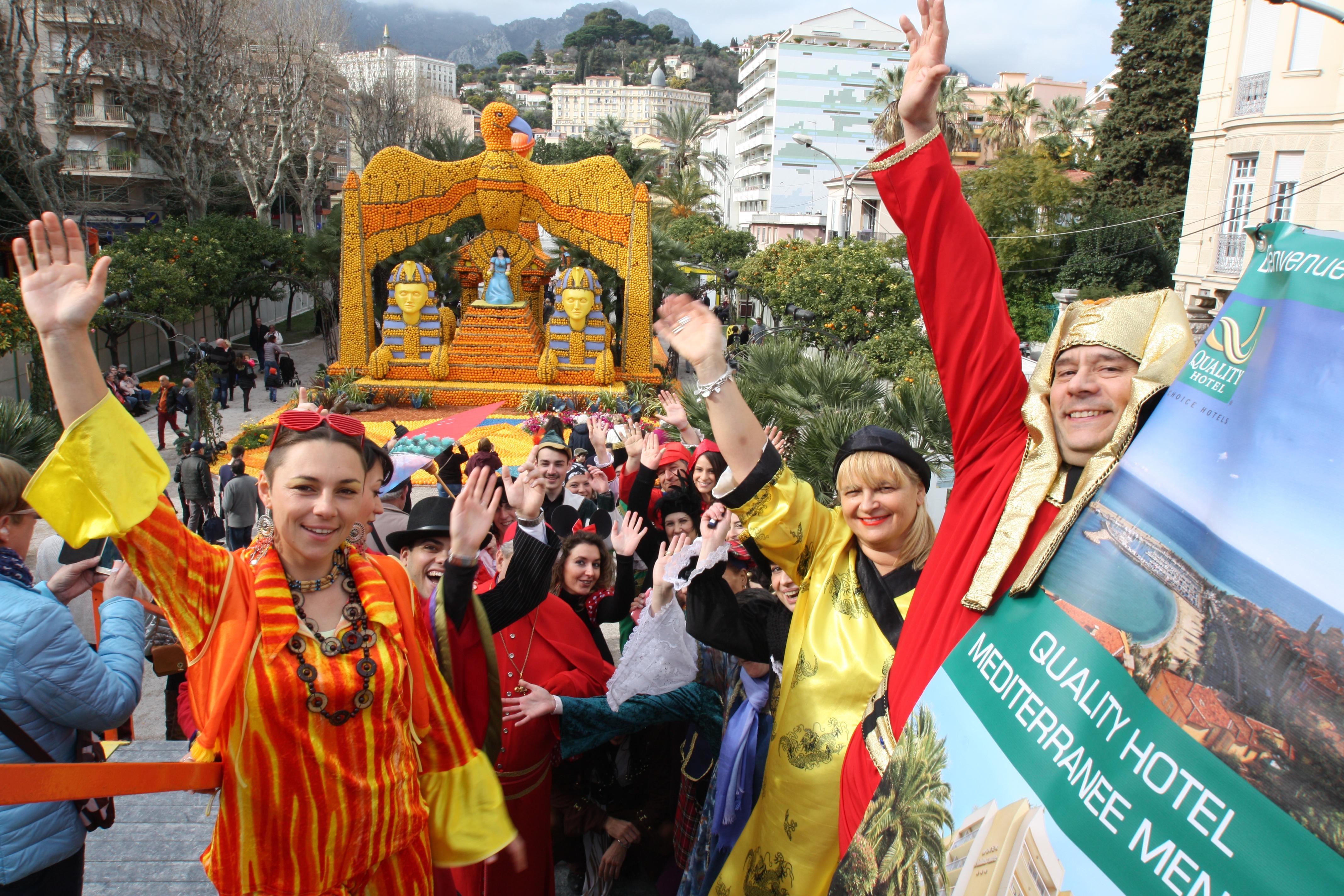 Votre hôtel pour la Fête du Citron à Menton !