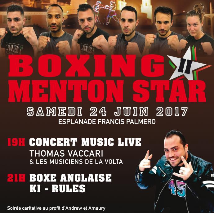 Event Menton June 2017 | Boxing Menton Star II