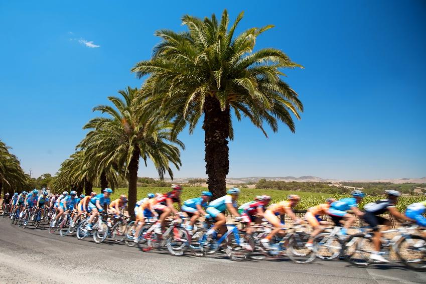 Cycling in Menton from the hotel