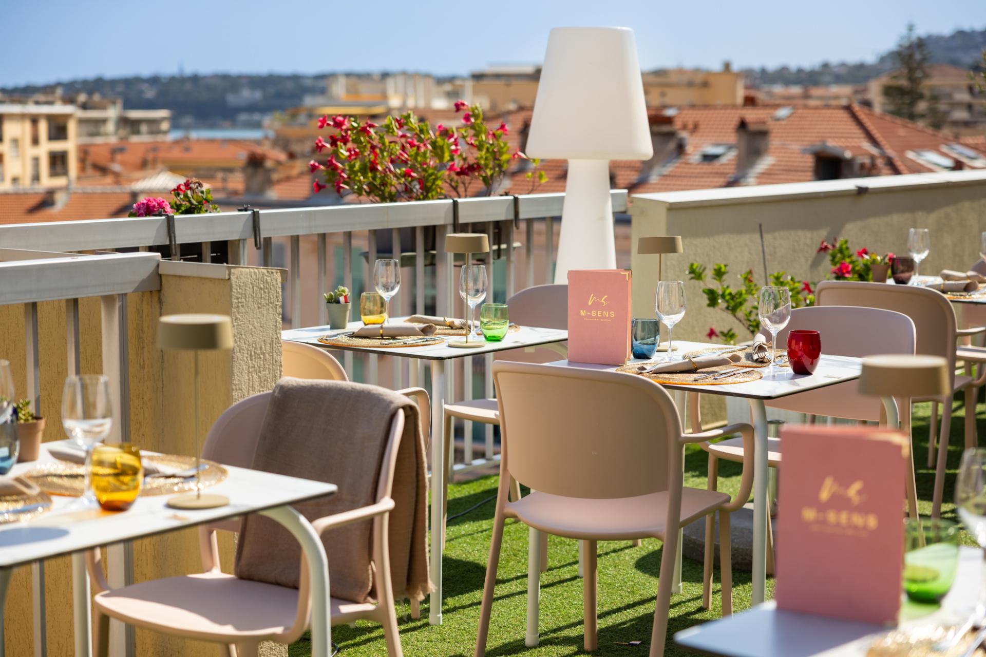 Hotel Mediterannée Menton - Restaurant