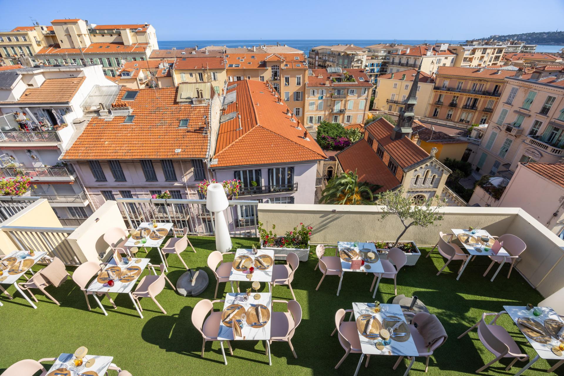 Hotel Mediterannée Menton - Restaurant