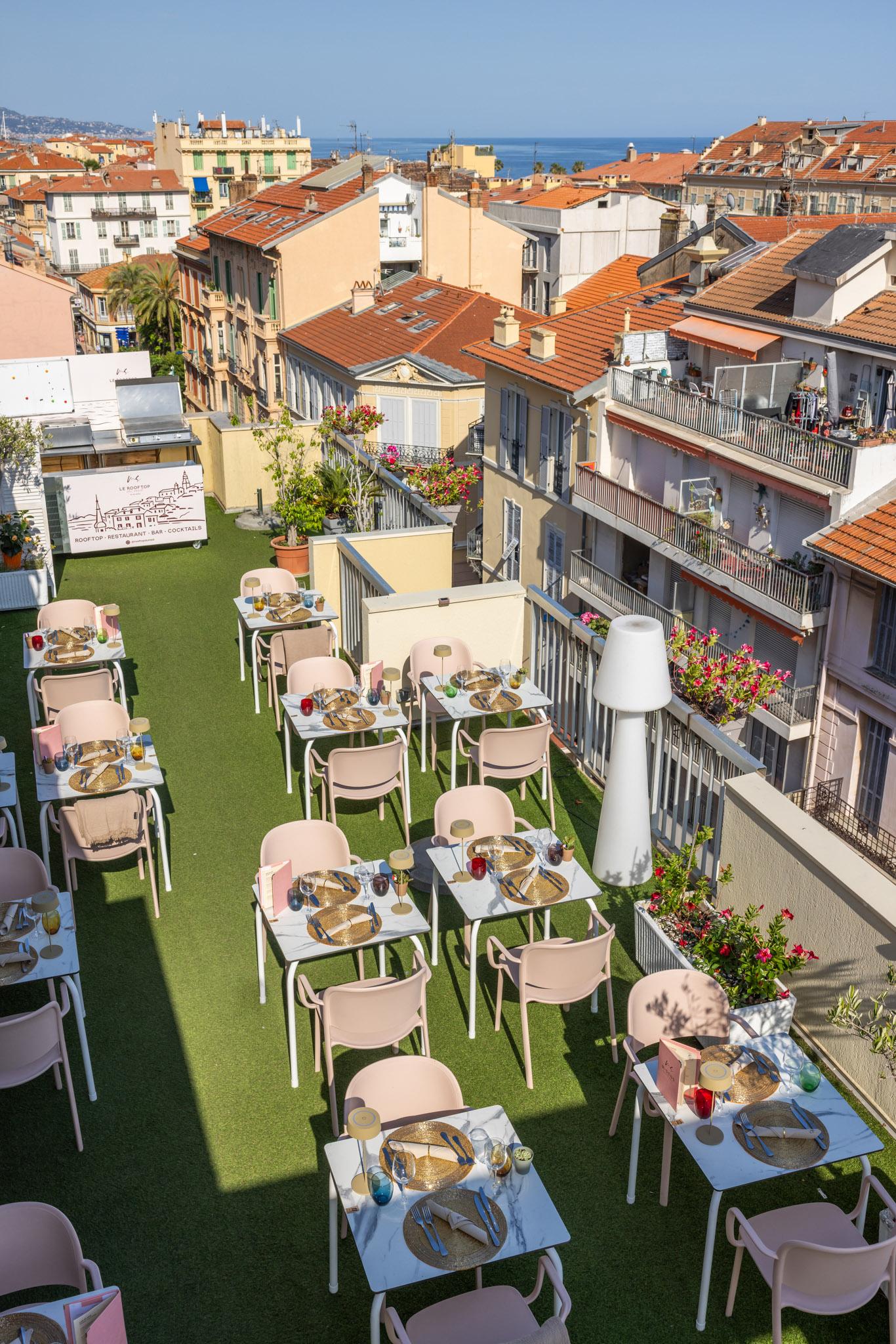 Hotel Mediterannée Menton - Restaurant